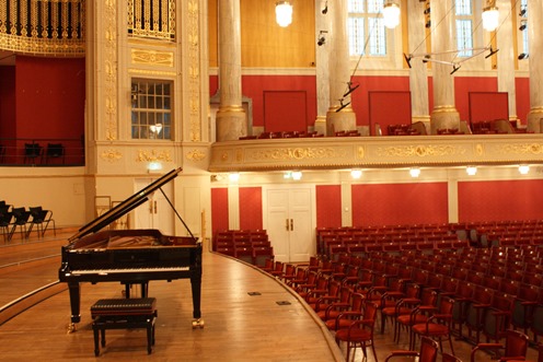 Piano on Stage