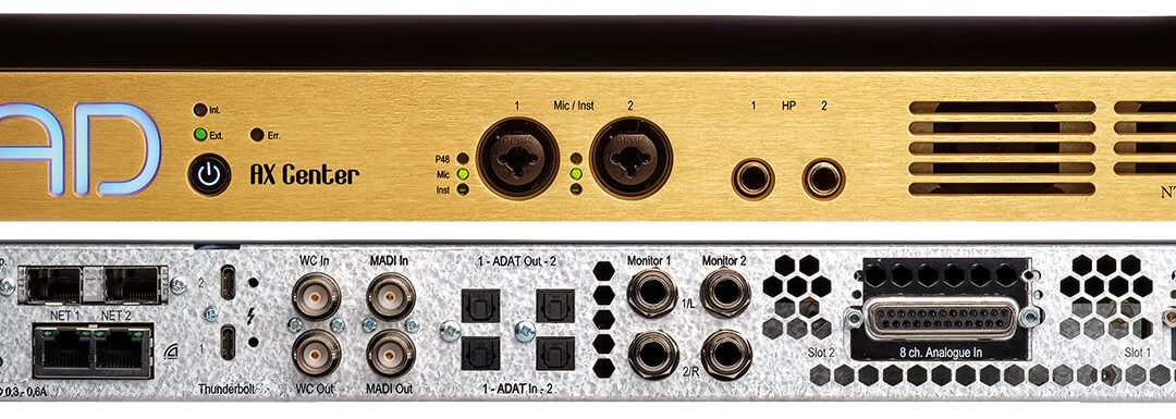 Digital Audio Denmark Introduces AX Center Thunder|Core Audio Interface