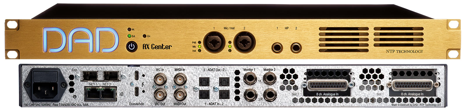 AX64 NEXT-GEN AD/DA/DD & AUDIO ROUTING