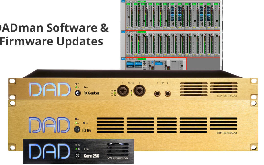 Digital Audio Denmark DADman Software and Firmware Update Available